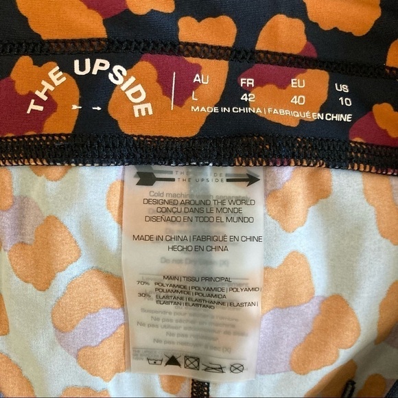 THE UPSIDE Raspberry Leopard High Rise Leggings - Picture 10 of 11